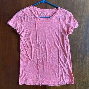 J Crew Vintage Cotton Pink Tee